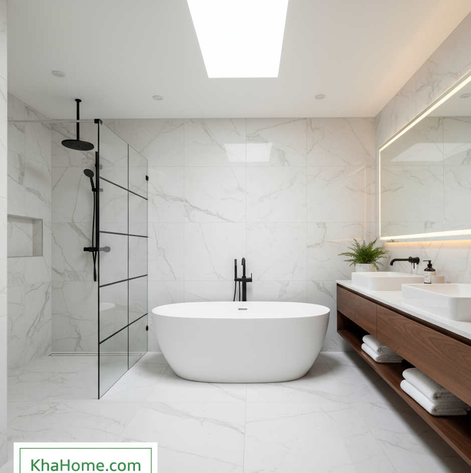 Luxury bathroom remodel