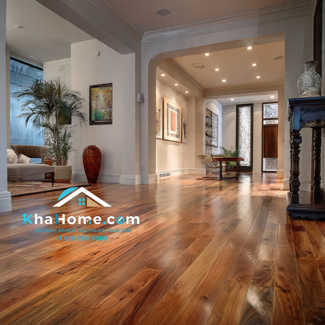 Wood flooring installation